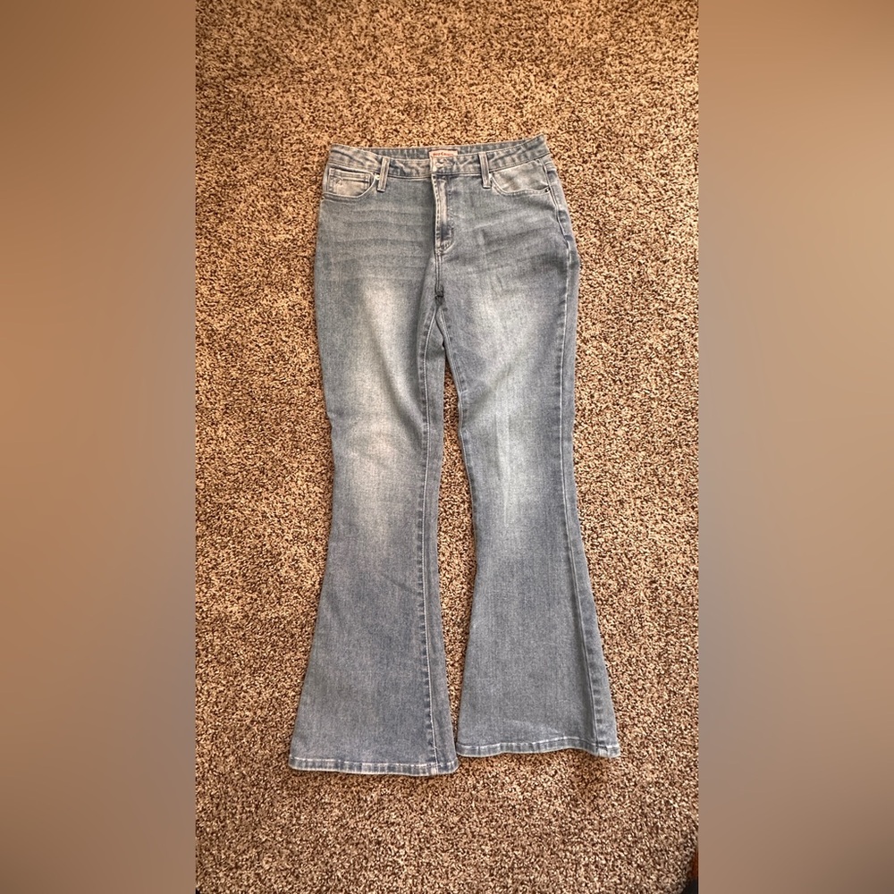 Juicy Couture Light Blue Flare Jeans